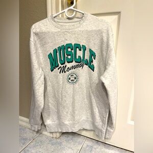 JORRYFITT crewneck sweatshirt. Muscle mommy sold out merch. Like new!